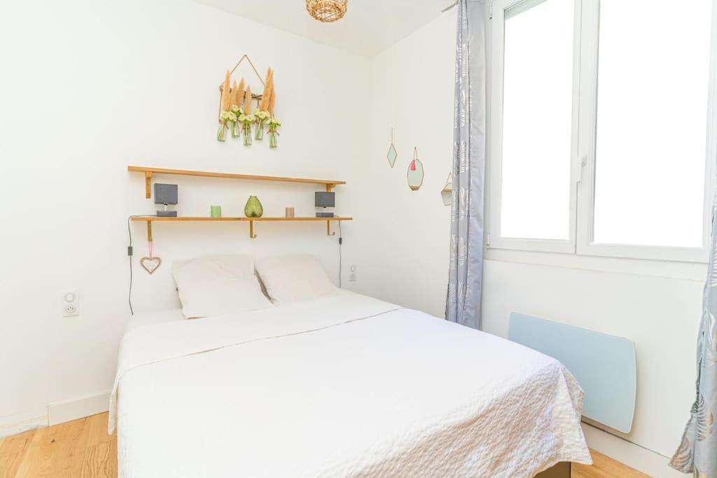 Apartamento Bel Appart Climatise A 5 Min Plage Des Catalans Marsella Exterior foto